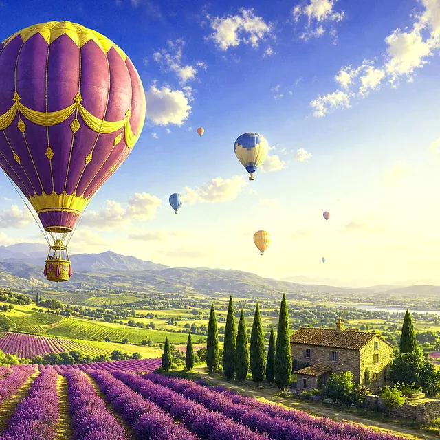 Lilac Sky Balloons