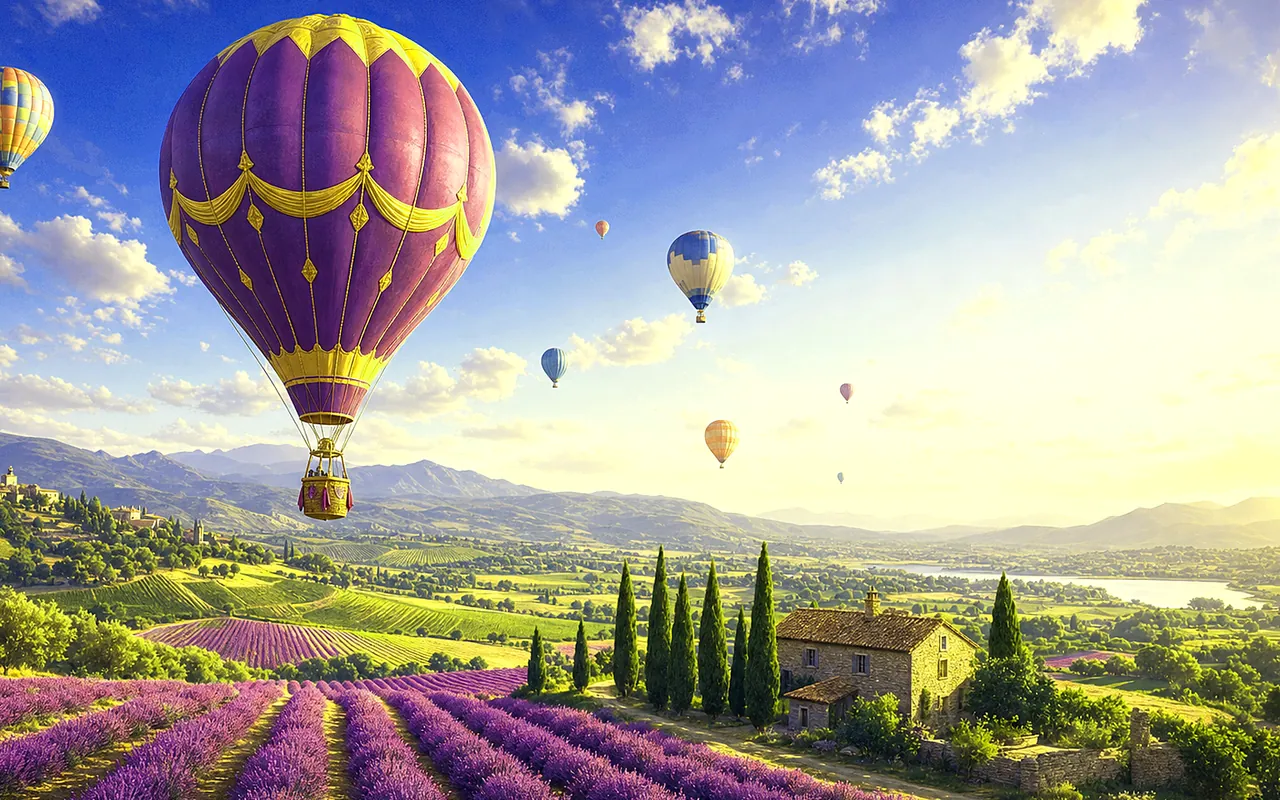 Lilac Sky Balloons