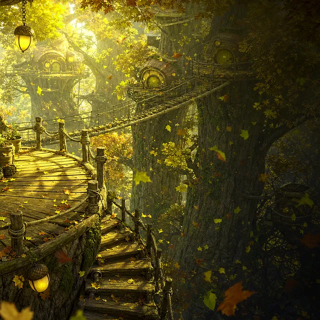 Squirrel Swing Stair